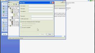 Creating a new local user account.avi