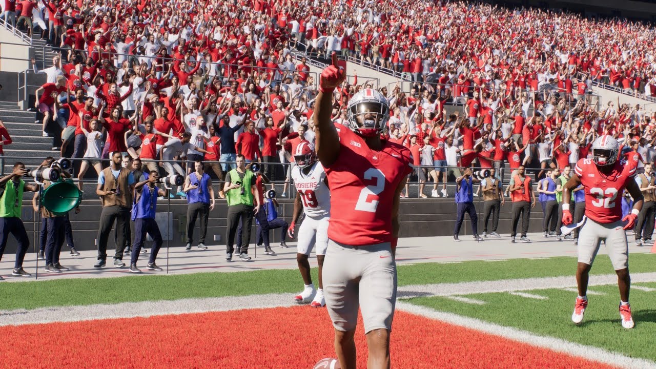 EA SPORTS College Football 25 Week 13 Indiana vs Ohio State - YouTube
