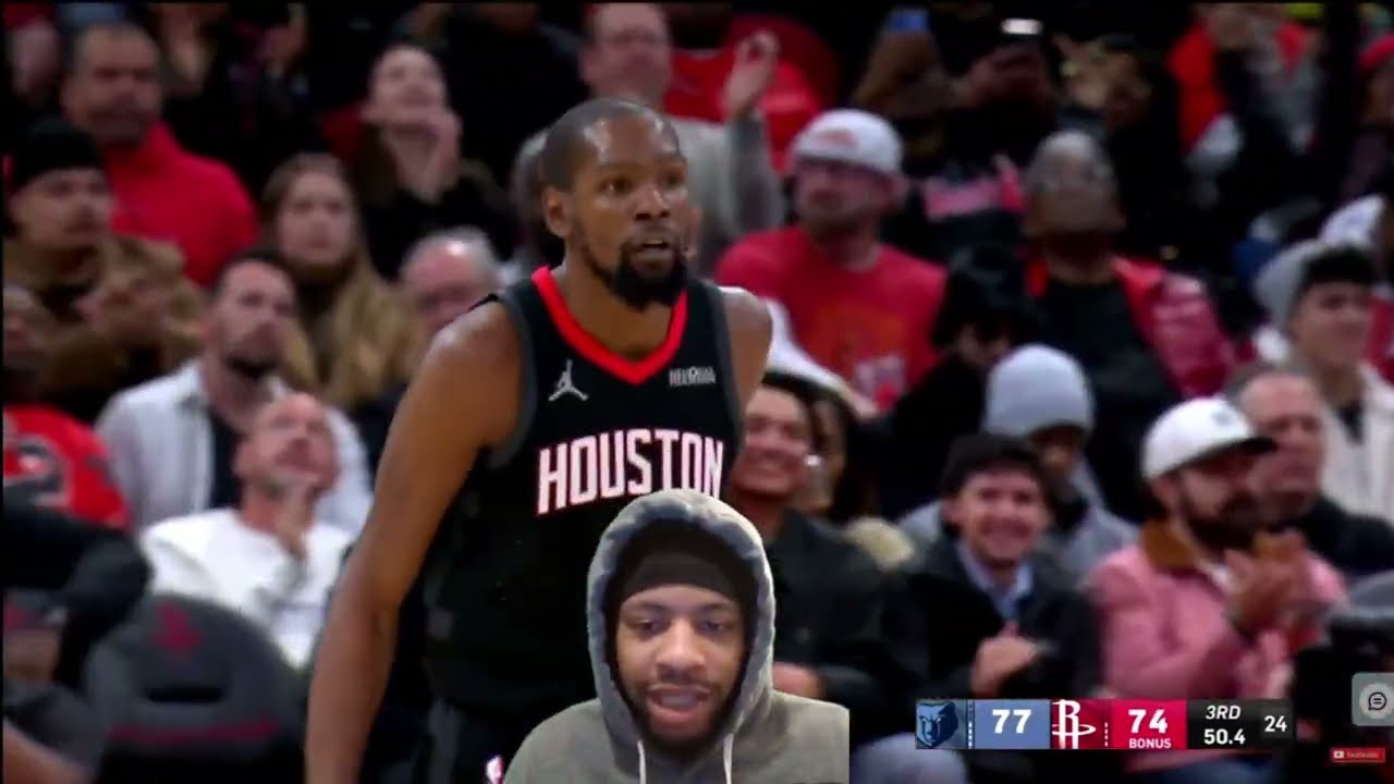 Sengun x Durant.. A Crazy Duo!! | Grizzlies vs Rockets Highlights Reaction