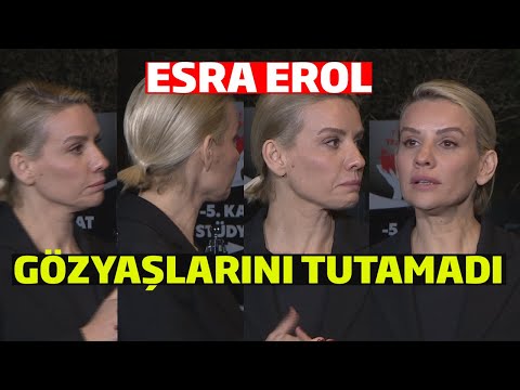 Esra Erol Gözyaşlarına Hakim Olamadı !