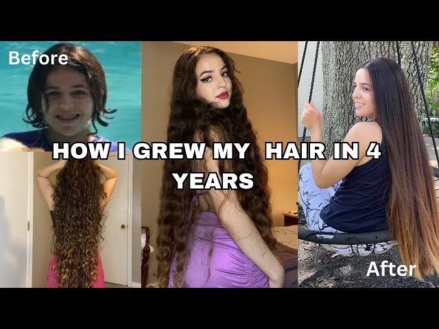 MY LONG HAIR JOURNEY | How I grew my hair super long fast ❤️ class=