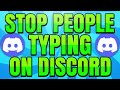 Comment empcher les gens de taper dans discord text channel mute