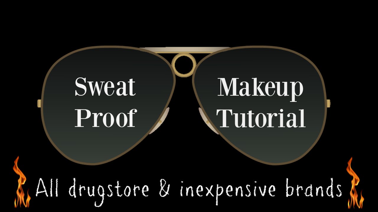 Sweat Proof Makeup All Drugstore|MsAvalon25