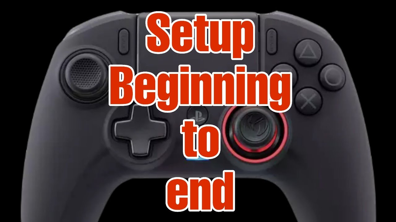 Setup Nacon Pro Controller Beginning to End - YouTube