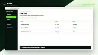 ClubOS Admin Training: Captain availability follow-up with Club Assistant screenshot 1
