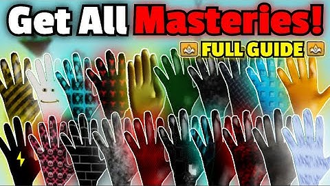 The EASIEST WAYS To Get ALL Masteries In Slap Battles (Full Guide)
