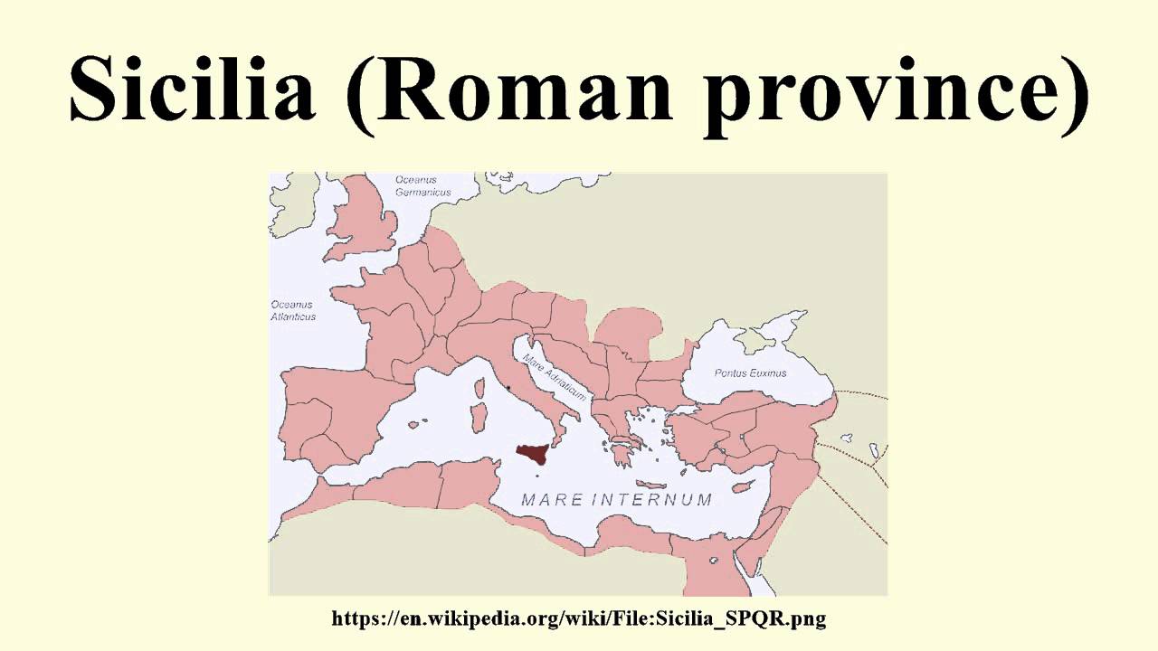 Sicilia (Roman province) YouTube