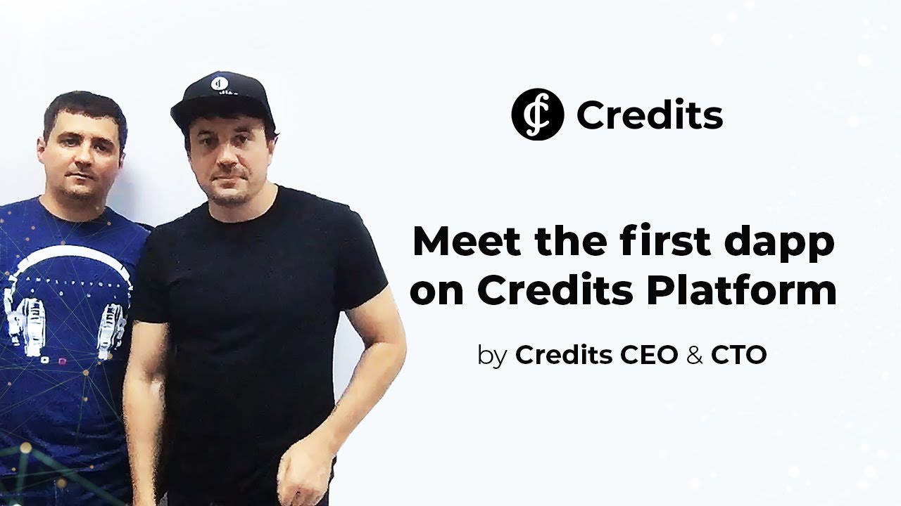 First dapp on Credits Blockchain Platform - YouTube