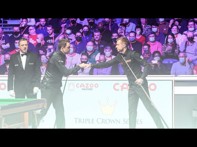 Ronnie O'Sullivan vs Jack Lisowski Walk Ons | Cazoo Masters class=