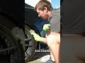 Watch This Tire Cleaning MAGIC! Goodbye Grime! #shorts