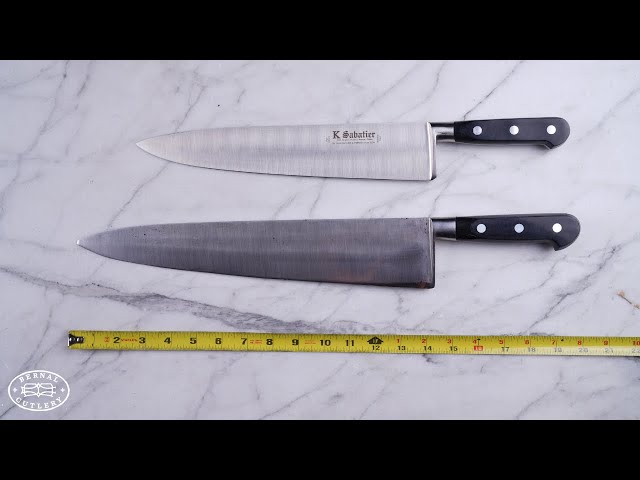 10 Inch Chef Knife (K-Sabatier 1834) - Best for All Food Prep