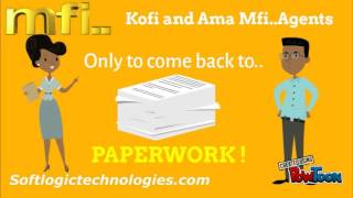 kofi and Ama Mobile MFI.. Agents-Paperless MFI.. screenshot 1