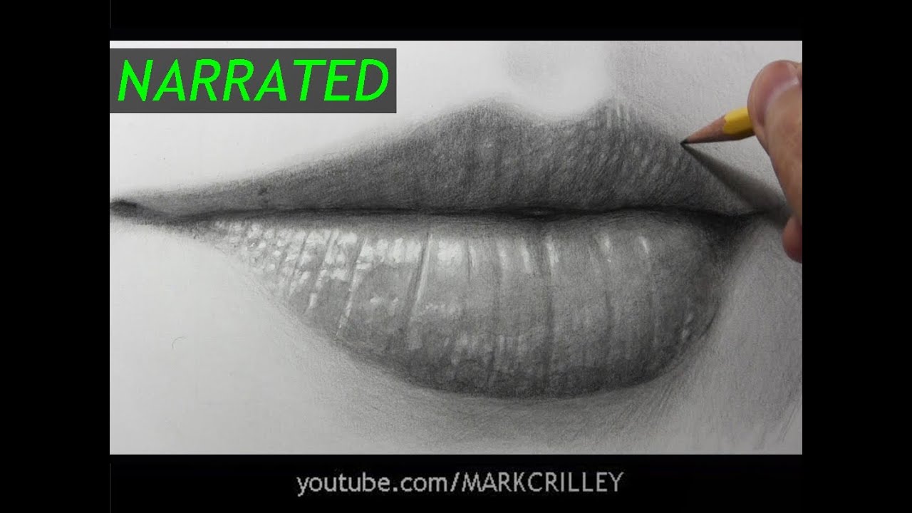 Lips how the to by mouth step) step draw (narrated &