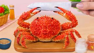 Small Food Cooking 🦀 Yummy Miniature Crab Patties with Mayo Sauce Tutorial | Petite Cooking screenshot 1