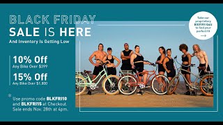 Biggest BLACK FRIDAY SALE For Electric Bikes & E-Bikes