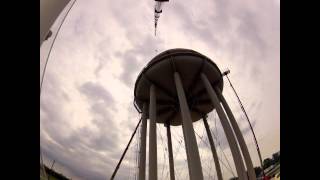 Water Tower Demolition Time Lapse