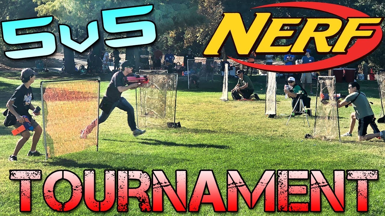 Nerf Tournament New War Games! - YouTube