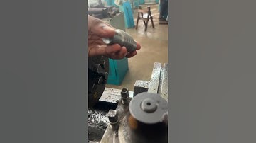 make worm shaft // lathe machine ⚙️🔩️🔥🔥🔥 #machine 🔥