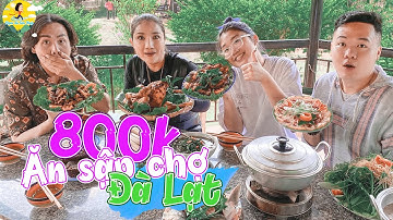 Team của Cát Tường "mua hết" chợ ĐÀ LẠT chỉ với 800k | CÁT TƯỜNG NGAO DU SƠN THỦY TẬP 9