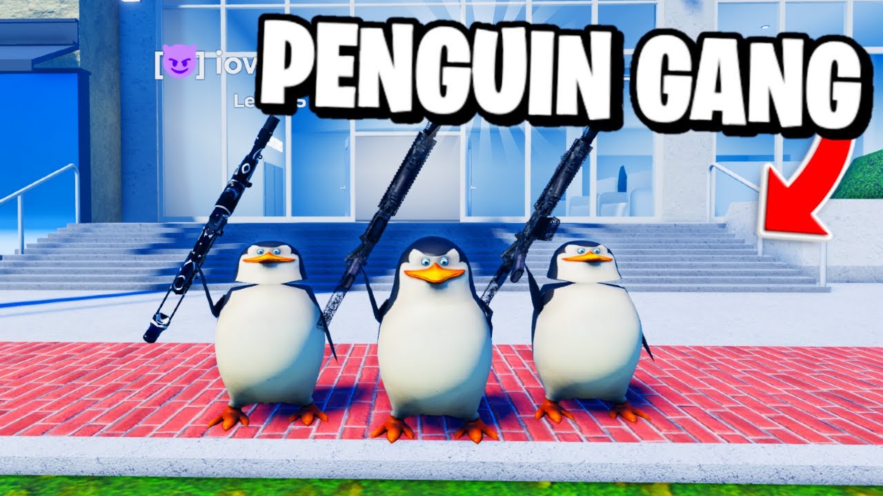 Я ПРИСОЕДИНИЛСЯ К БАДЕ, СОСТОЯЩЕЙ ТОЛЬКО ДЛЯ ПИНГВИНОВ, В ROBLOX CALI SHOOTOUT!