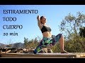 Estiramiento todo cuerpo PIERNAS - PECHO 20 min | MalovaElena