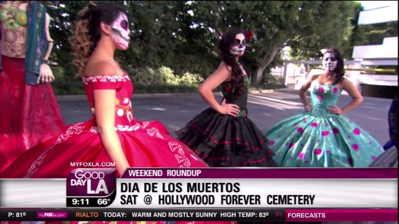 dia de los muertos quinceanera dress