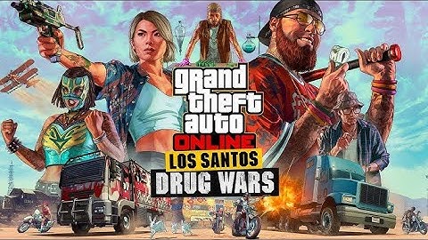 Grand Theft Auto V Drug and Wars mission First Dose 3 Fatal Incursion with Mod Menu Cheats Ps4