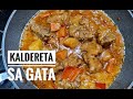 Kaldereta sa Gata (with Peanut Butter)