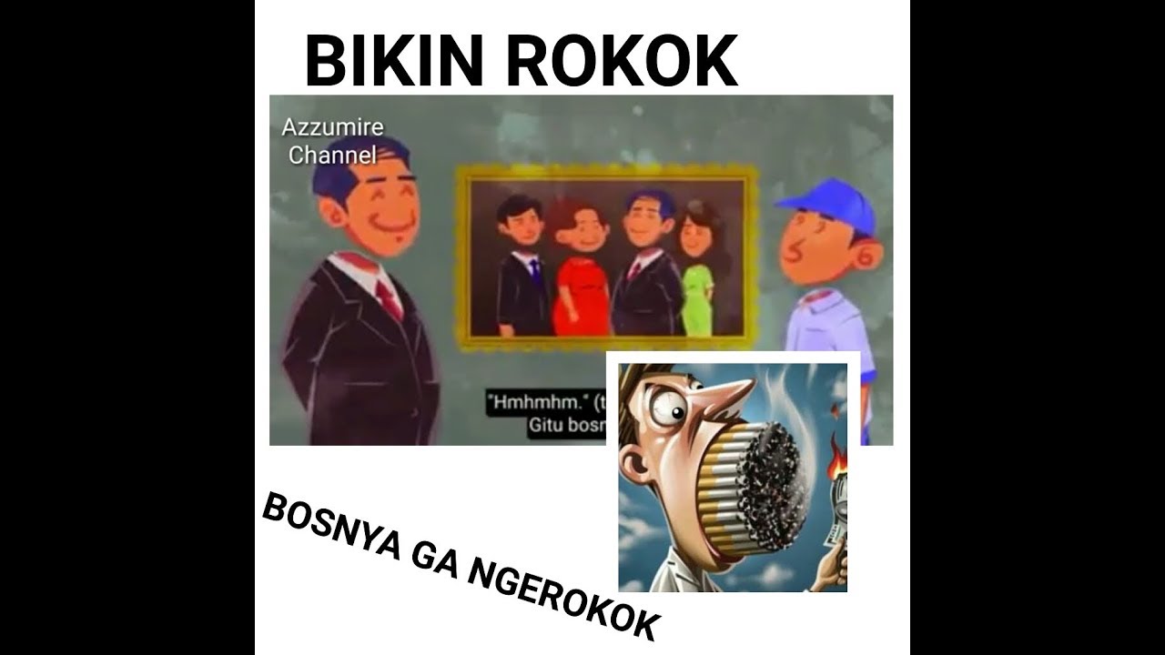  KARTUN  BODOHNYA ORANG  MEROKOK  YouTube