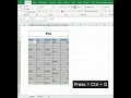 How to fill Blank Cells in Excel in one click.#excel #exceltips #exceltricks #viralvideo #trending