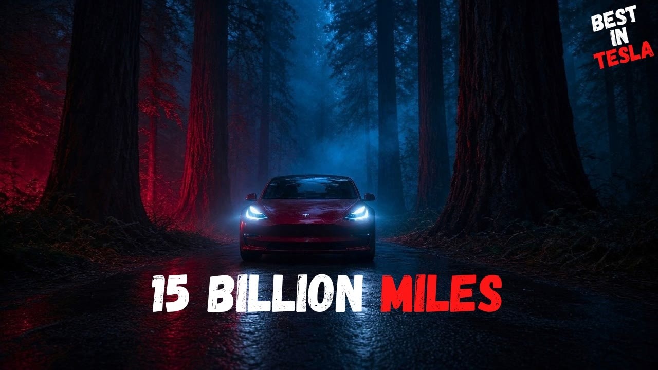Tesla Full Self-Driving Just Passed 15 Billion Miles