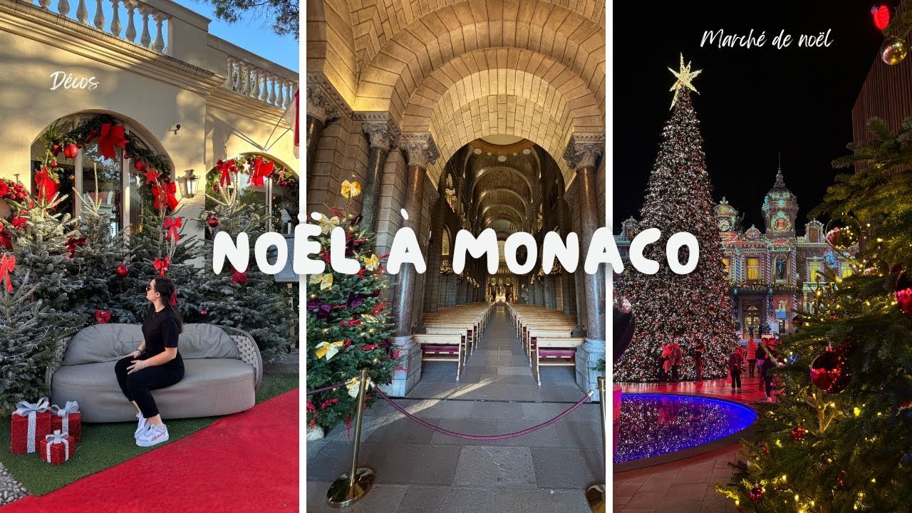 Noël à Monaco ! Le + beau de la côte d'Azur