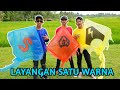 LOMBA MEMBUAT LAYANGAN 1 WARNA! | Mikael TubeHD