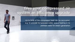 Recover the heat from your compressor