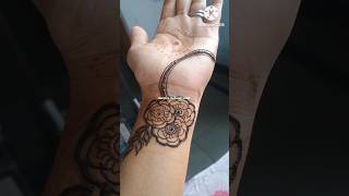 Simple and easy step by step mehndi design | Mehndi #mehndidesign #chittorgarhmehndi # ytshort