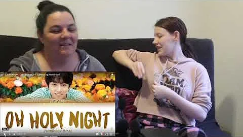 The Trifecta! Re-Acting to BTS' Jungkook "Oh Holy Night" Lyric Video...With an Error