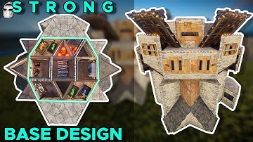 STRONG Solo/Duo/Trio Base Design - Rust Base Building 2021