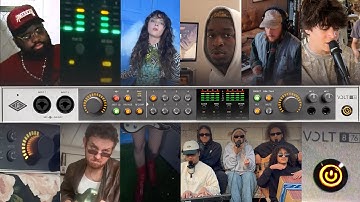 Legendary analog sound for your whole band | Volt 876 USB Recording Studio