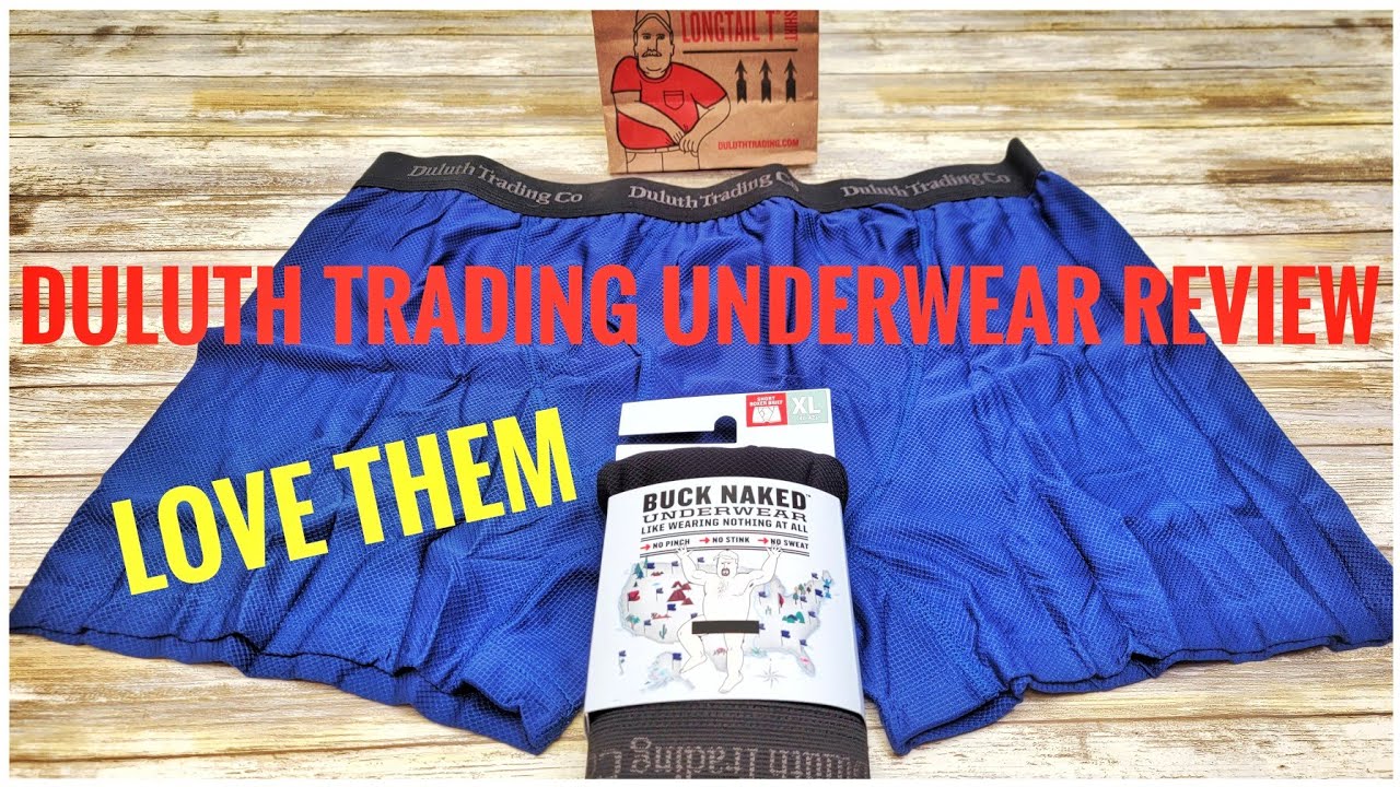 REVIEW Men's Duluth Buck Naked Underwear Boxer Briefs I LOVE THEM