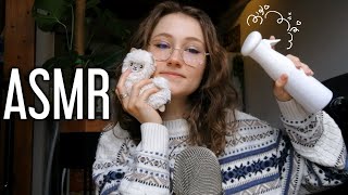 ASMR Français - Pluie, mousse, crépitements et bouillotte alpaga 🌧️​🦙​