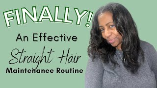 FINALLY Keeping My Natural Hair Straight For Over 7 Days: Game-changing Method Used!!