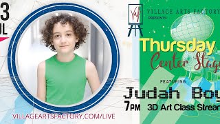 3D Modeling Class Live Stream - Thursday Center Stage with JudahBoy