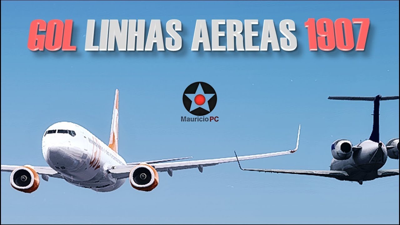 La colisión de Mato Grosso - Vuelo Gol 1907 (Reconstrucción)