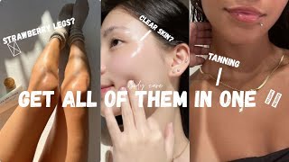 Fix Strawberry Legs &amp; Sun tan FOREVER! (Inside-Out Glow) 🍓🧴