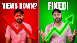 YouTube Views Down: Ab Kya Karein? Algorithm Badah Gaya! 📉 Views Down Problem Ka 100% Solution
