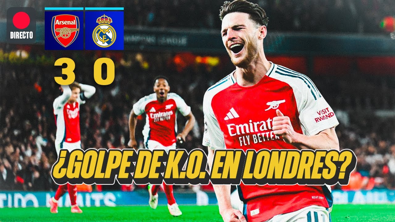 🔴 ARSENAL 3-0 REAL MADRID - YouTube Music