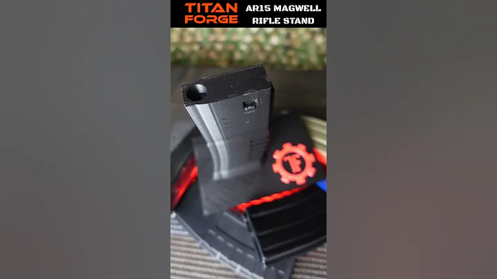 AR15 Magwell Rifle Stand # shorts #ar15 #riflestand #airsoft  #airsoftnation