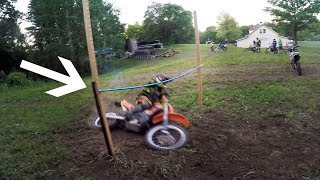 Dirt Bike Limbo - How low can you go? | 2018 TNW Round 3