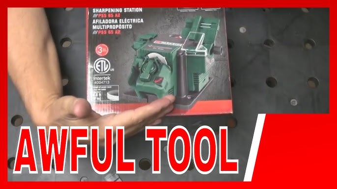 Unboxing & Review Lidl Parkside® A1 YouTube Schärfstation PSS 65 