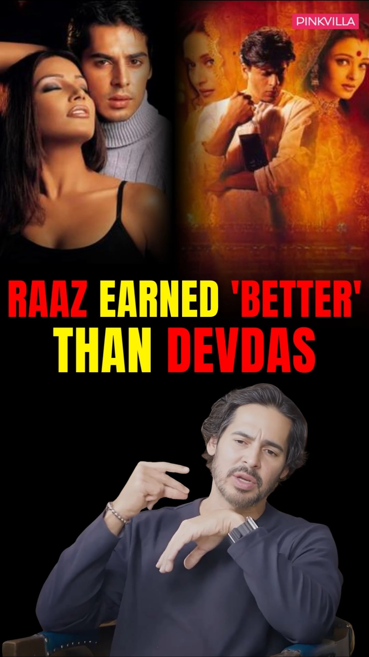 Raaz Was Better GROSSING Film Than Shah Rukh Khan's DEVDAS, Says Dino Morea #shorts #bollywood #srk